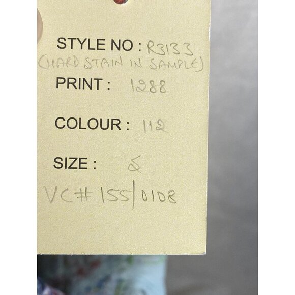 RAGA Womens High Neck Pleated Floral Sleeveless Romper Key Hole Back Size S - Picture 5 of 5